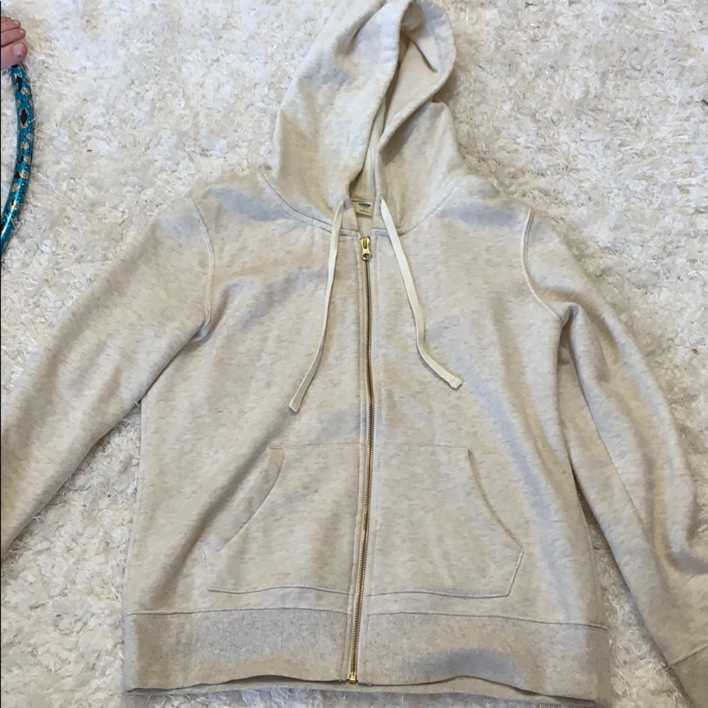 Old navy gray and white hoody